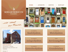 Tablet Screenshot of bersuch-immobilien.de